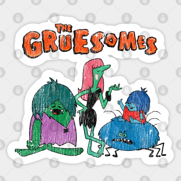 Vintage The Gruesomes Sticker by OniSide